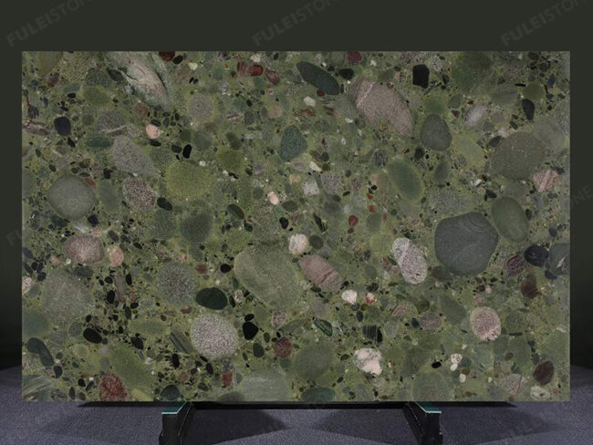 Twister Green Marble Slabs