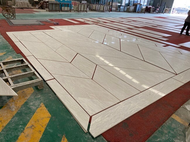 Mystery White Marble Tiles for Floor