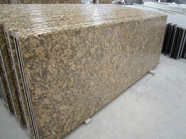 polished giallo fiorito granite kitchen countertops (6)