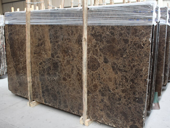 Hot Sale Polished Dark Emperador Marble Slabs