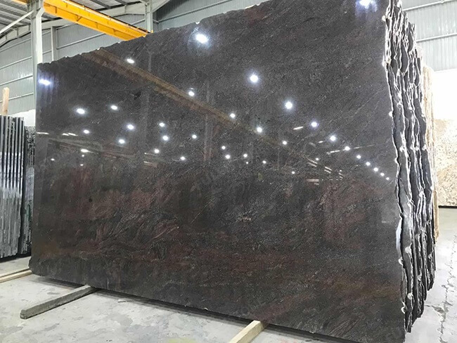 polished purple paradiso granite big slabs (1)