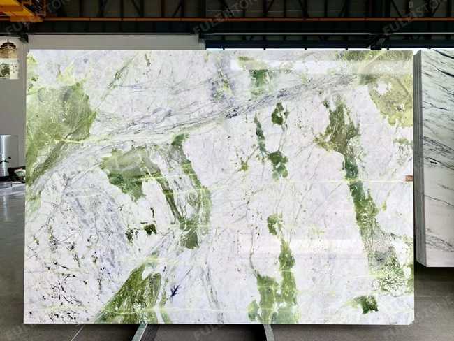 Green Field Marble Slab