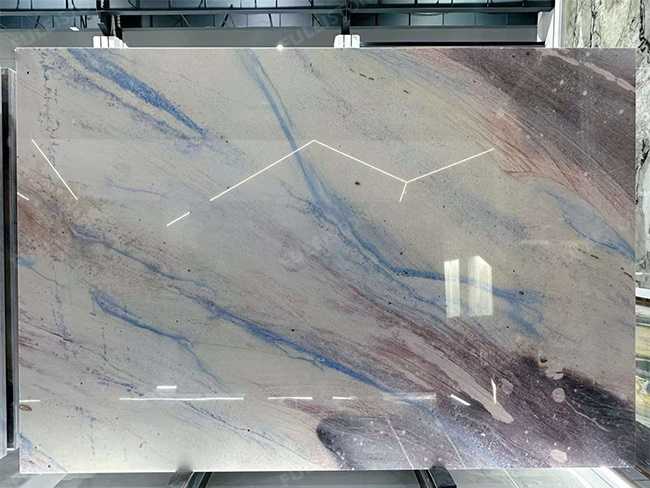 Light Purple Quartzite Slab