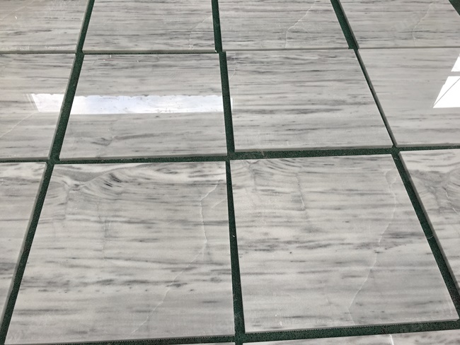 Polished Kavala White Marble Tiles for Flooring