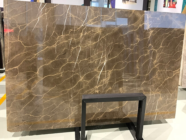 Good Quality Natural Coffee Brown Marble Slabs for Wholesalers