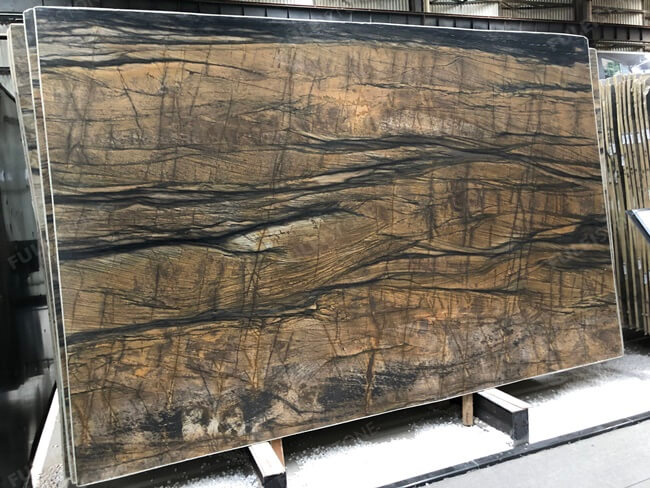 Bookmatched Luxury Shangrila Brown Quartzite Slabs