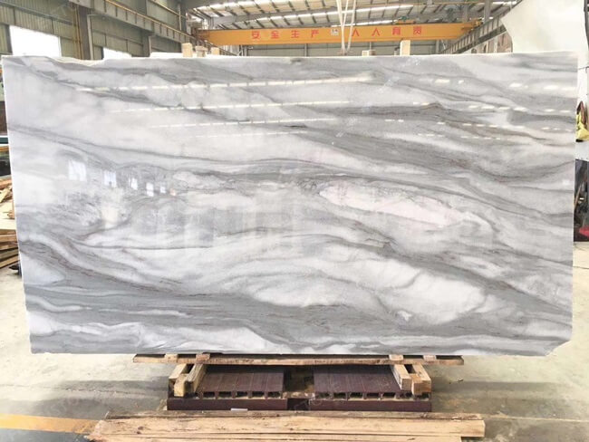 Cloudy Misty Marble Slab (1)