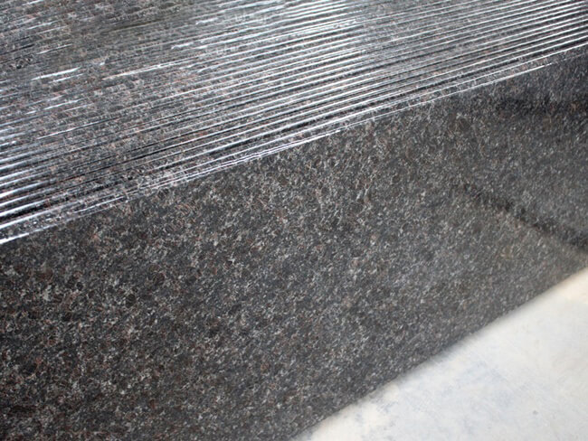 Ogee Edge Tan Brown Granite Countertops