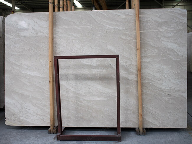 High Quality Polished Amasya Beige Marble Slabs