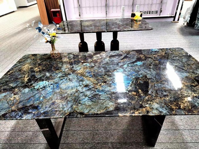 Lemurian Blue Granite Table Tops