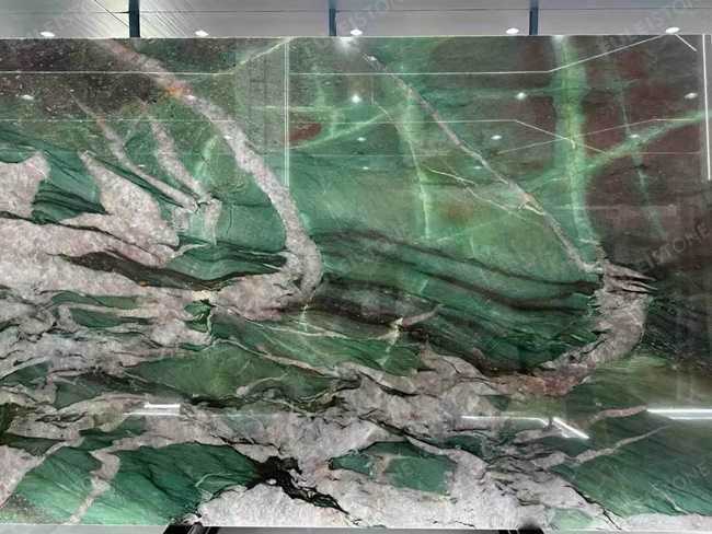 Cristallo Botanic Quartzite Slabs