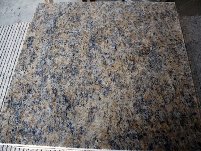 polished santa cecilia dark granite tiles (1)