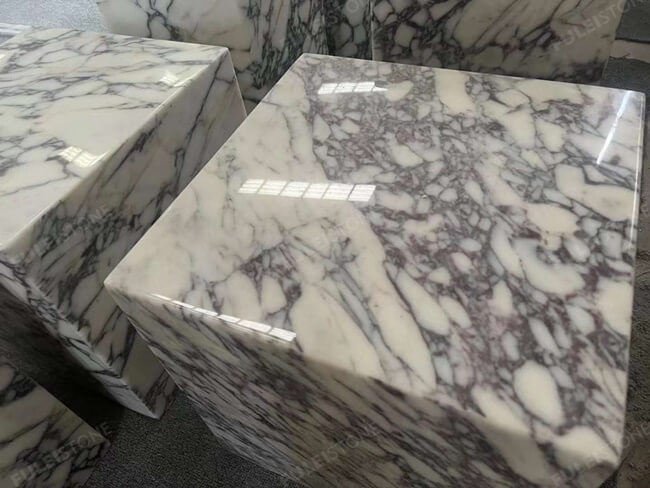 Calacatta Marble Viola Plinth