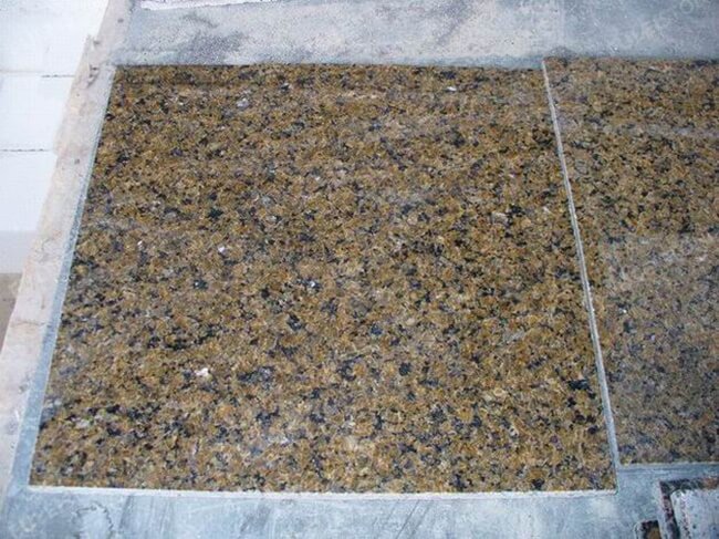 polished tropical brown granite tiles