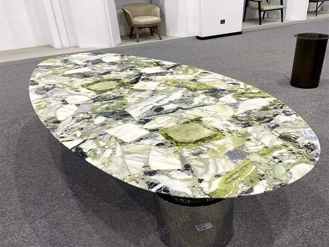 Ice Jade Marble Table Tops