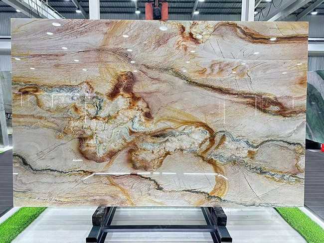 Rainbow Quartzite Slabs