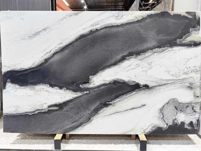 Panda White Quartzite Slabs