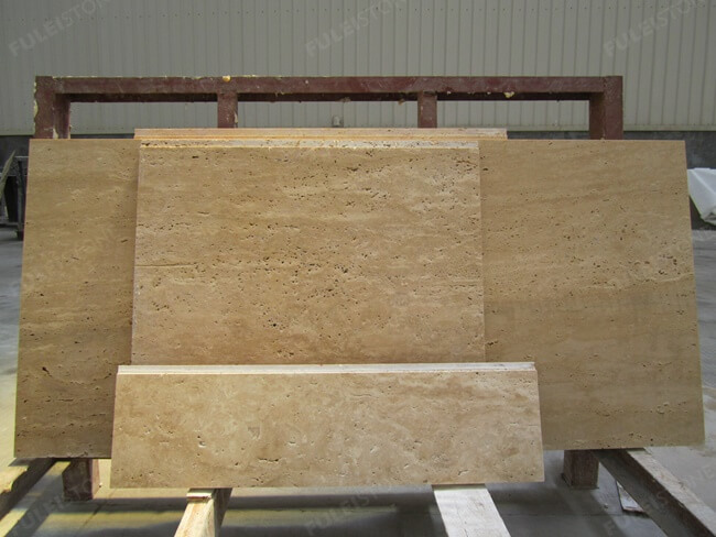 Gold Travertine Tiles for Cladding Wall (5)