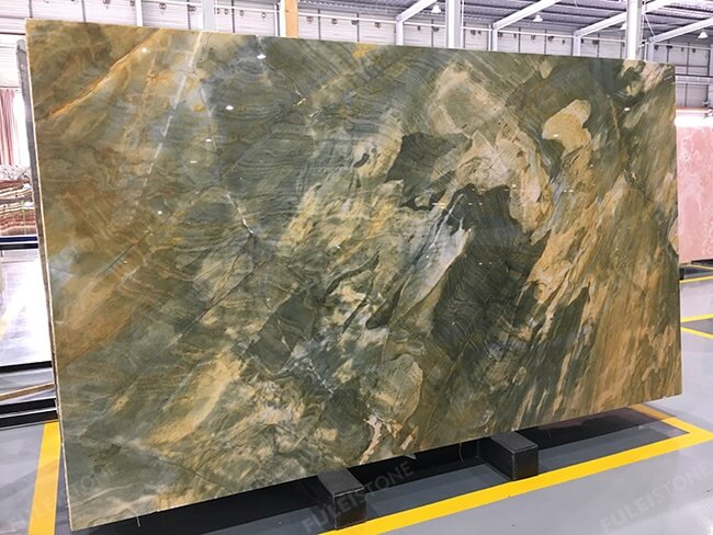 Desert Green Quartzite Slabs