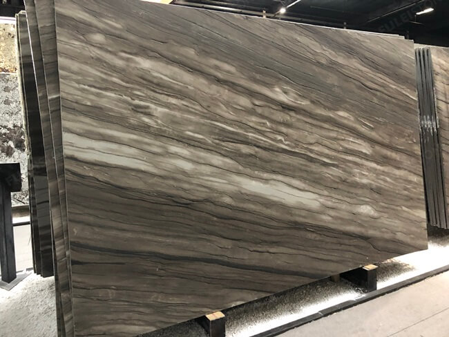 Sequoia Brown Marble Brushed Finish