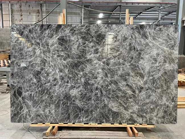 Cristallo Fume Marble Slabs