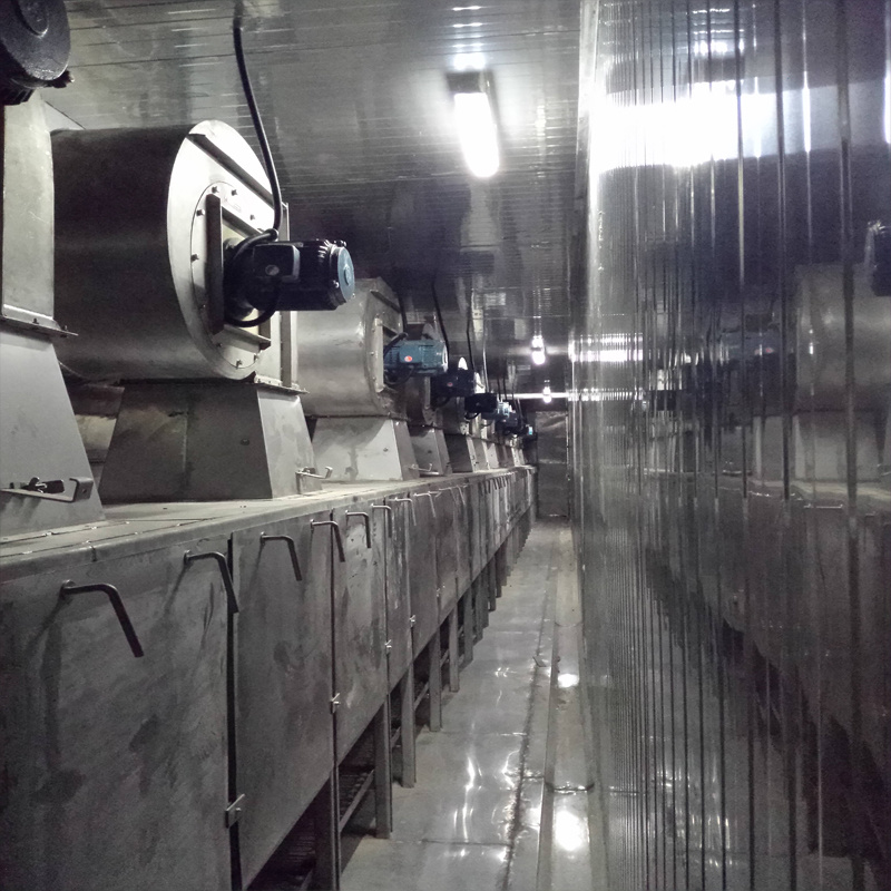 2000kg/H Fish Fillet IQF Solid Belt Tunnel Freezer