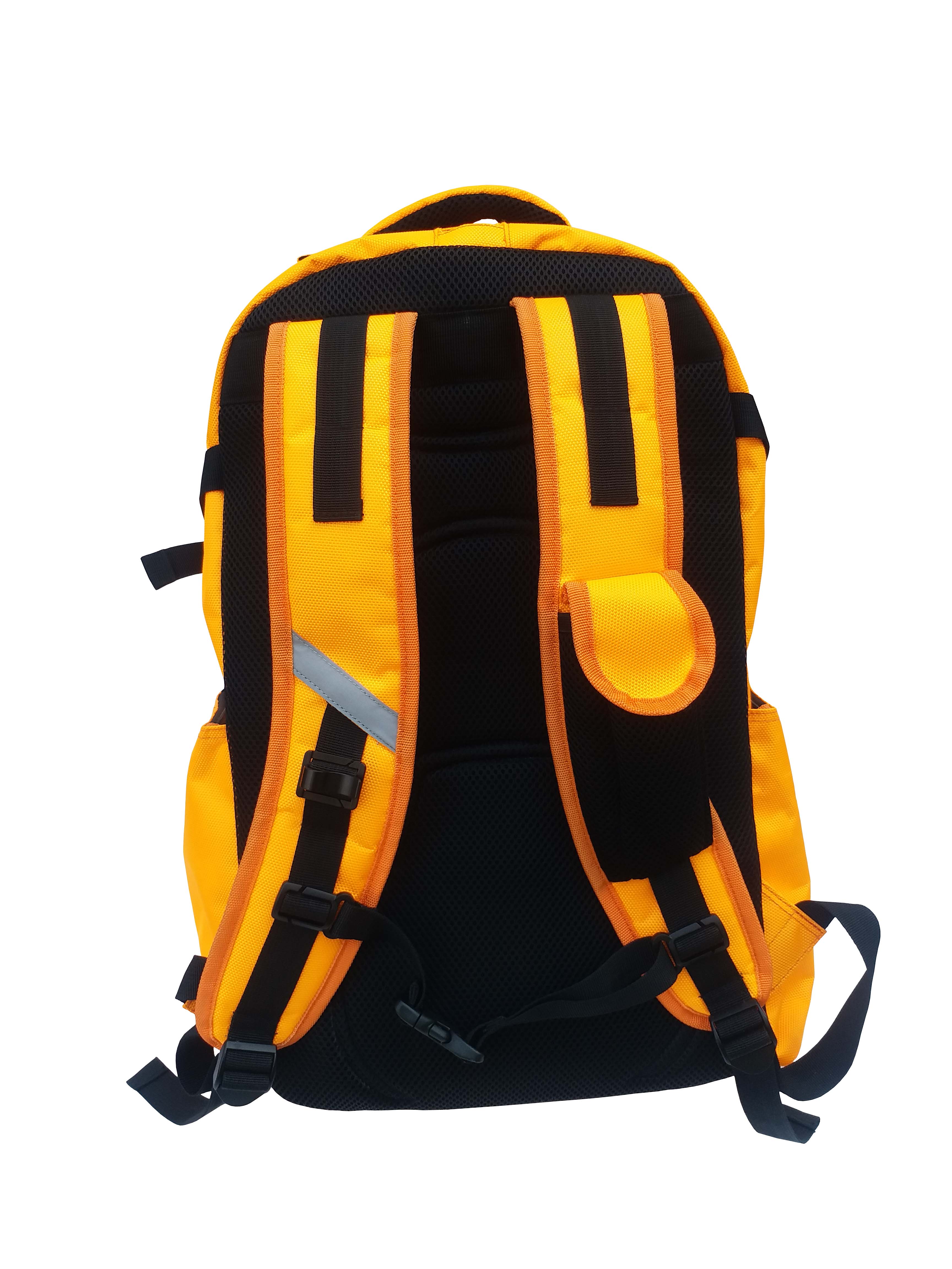 Professional Durable Customize High Visibility Reflective Tape Safety Fireman Backpack