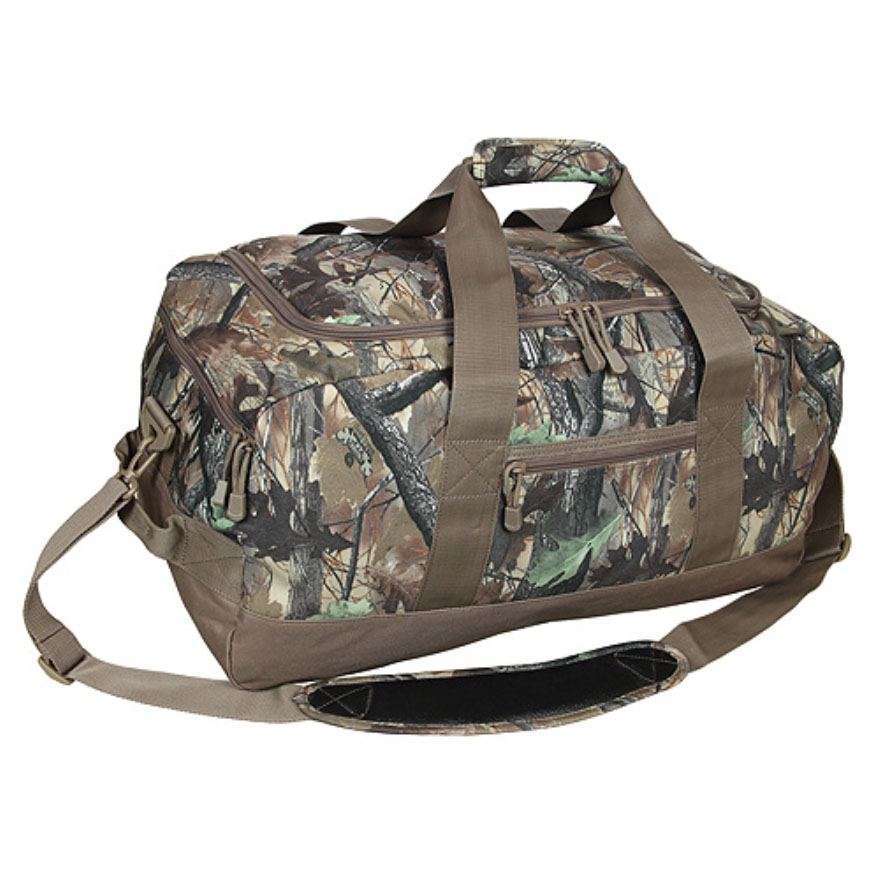 Heavy Duty Polyester Sport Camo Travel Duffle Tote Bag