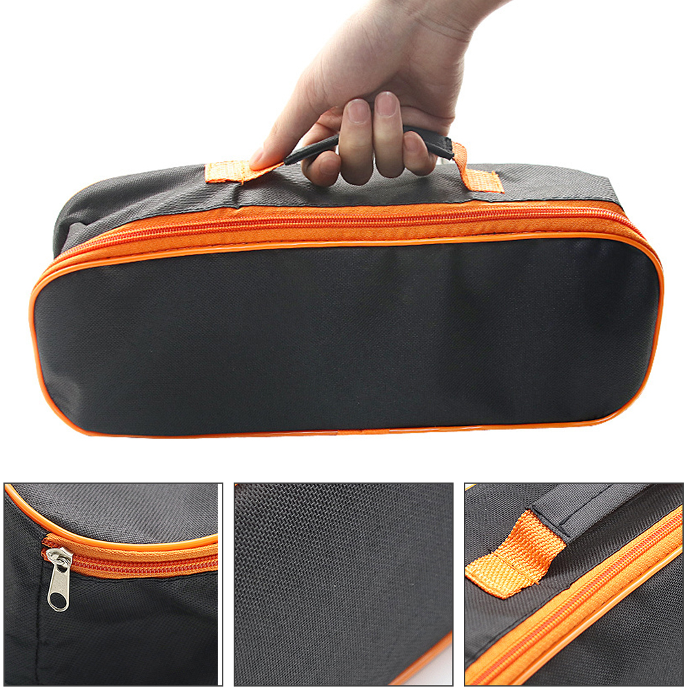 Durable Multifunctional Practical Portable Zipper Closure Carring Storage Tool Bag Pouch