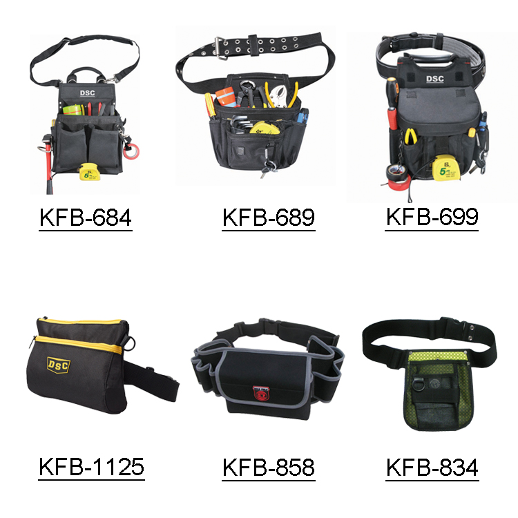 Wholesale electrician tool belt bag convenient and adjustable tool storage tool kit bag