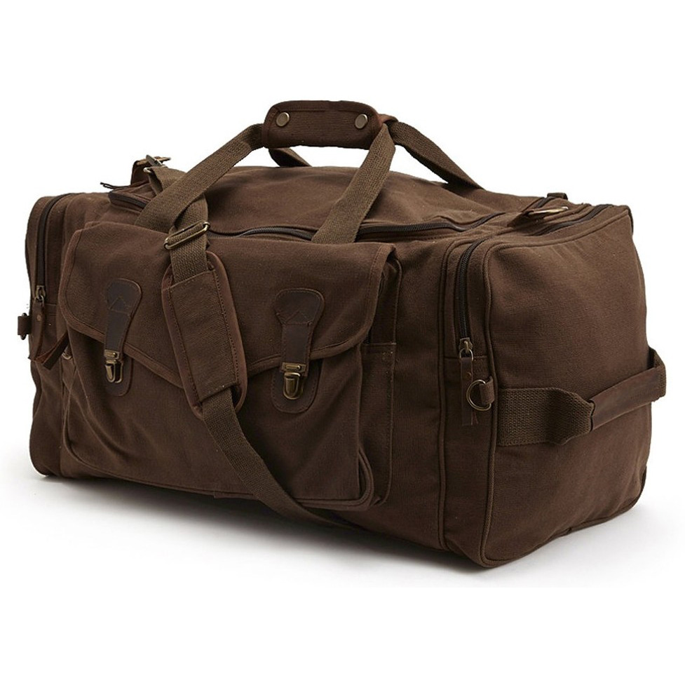 Canvas Travel Bag Weekend Overnight Bag Travel Tote Duffle Luggage