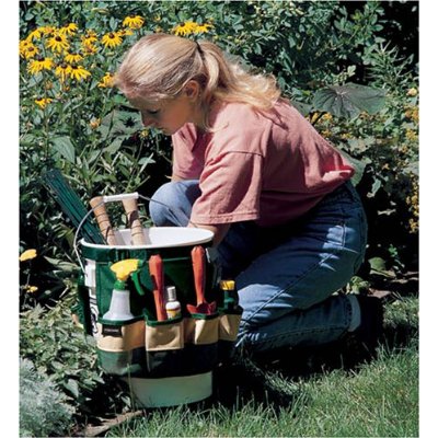 Garden Bucket Caddy Apron Garden Tool sets Garden Tote Bags