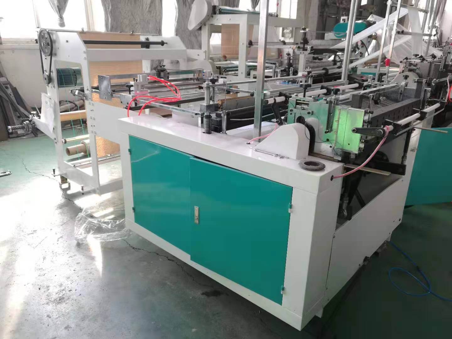 OG-1000 side sealing bag making machine