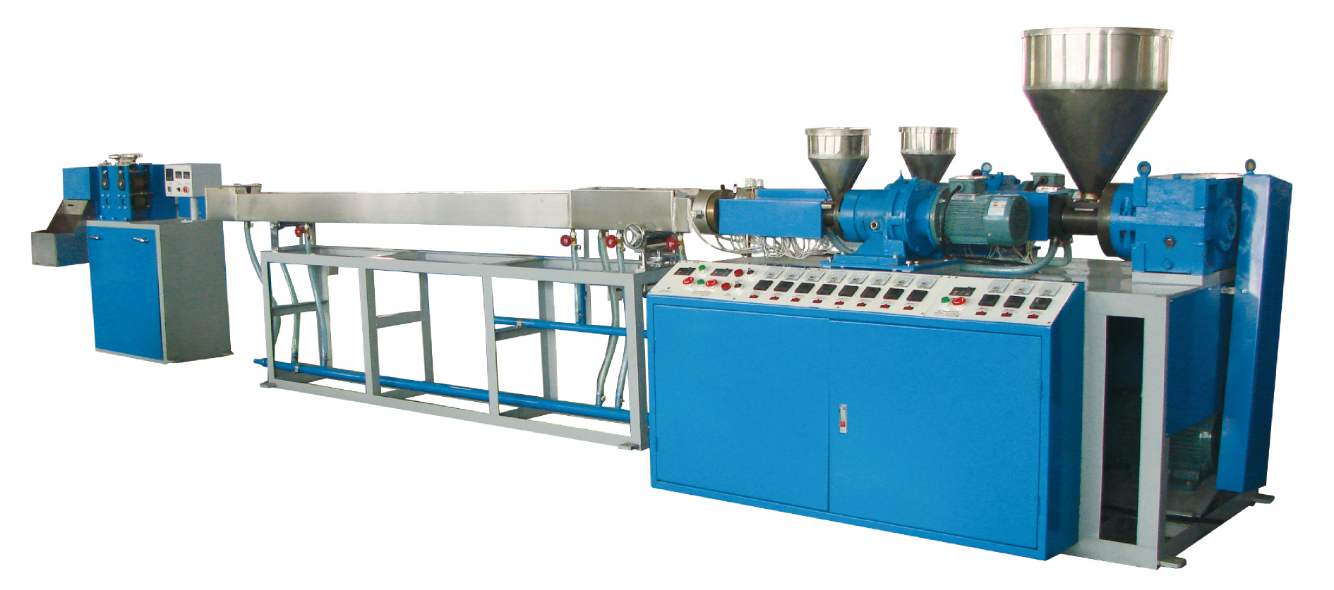 Tri-colour Drinking Straw Extrusion Line