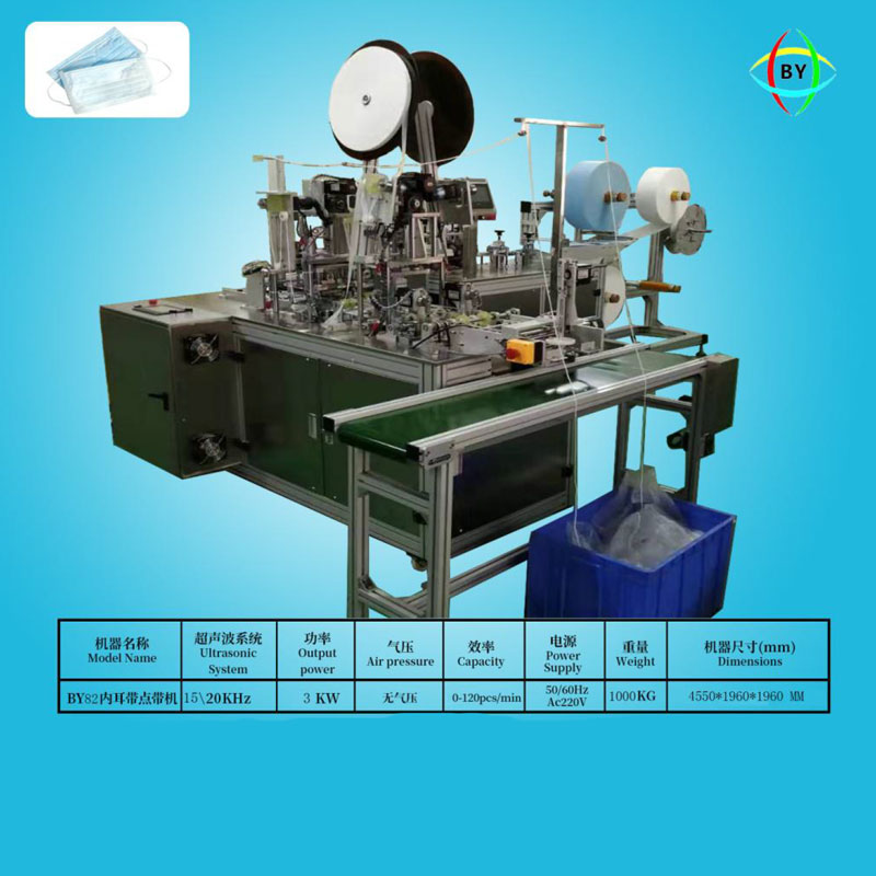 By82 Full Automatic High Speed Electric Flat Body Mask Making Machine