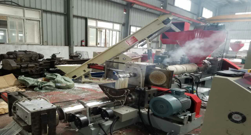 SJ180-160 recycling machine(pe crushed film about 300kgs/hour)