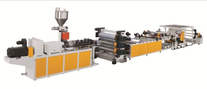 PVC  sheet extrusion line -- technical specification