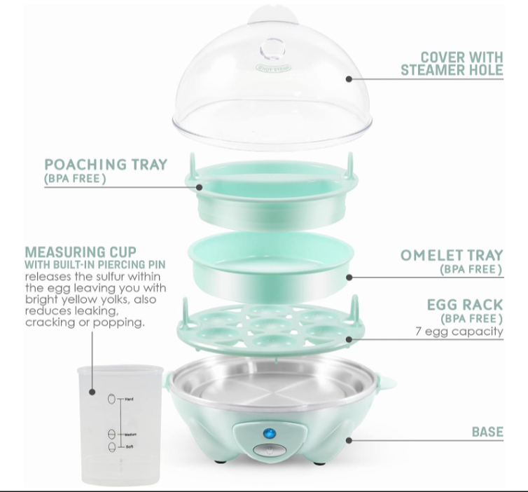 Egg Cooker ZDQ-70C two lays