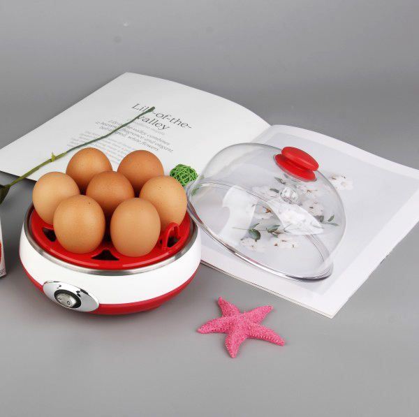 7 eggs Rapid Egg Cooker with over heat protection and Auto power off function