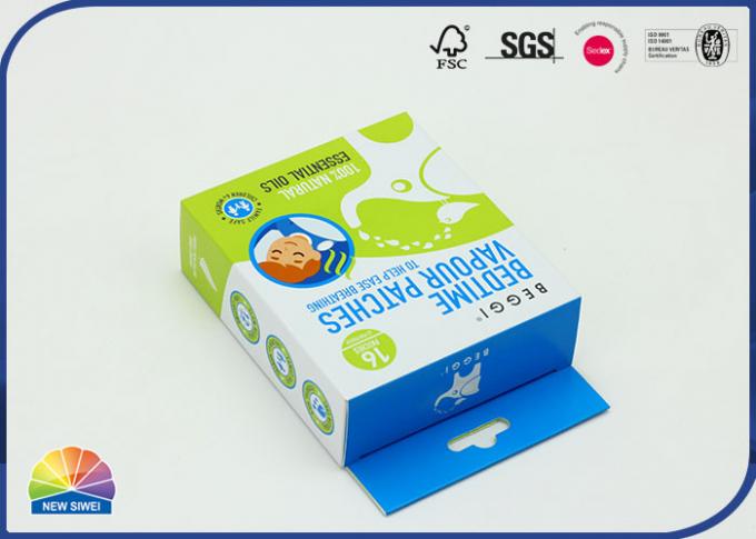 Medication Packaging Printed Folding Carton Box Reverse Uv Coating 0