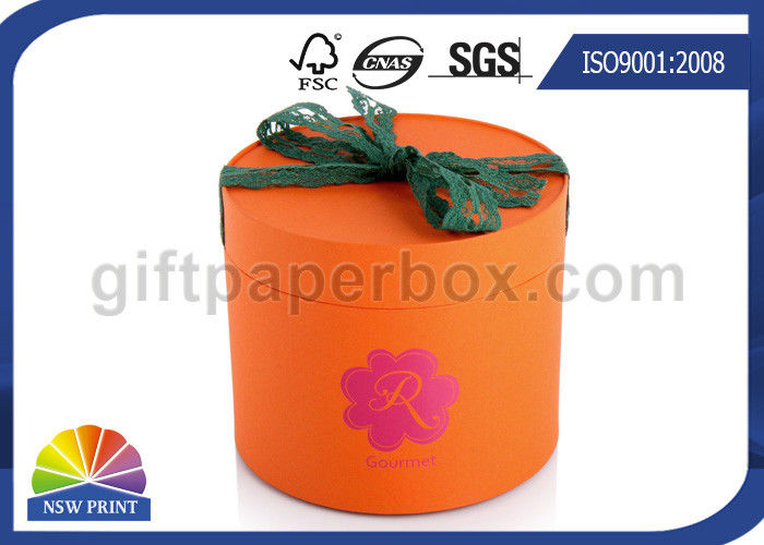 Printing Paper Tube Packaging Box for Food / Tea Reusable Eco friendly Packaging Boxes