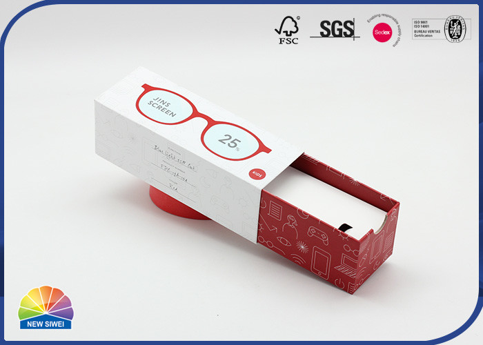 Kid&#039;S Glasses Package Paper Box Customized Logo Spot UV Finish