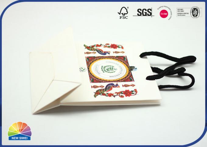 180gsm - 250gsm Coated Customized Merchandise Paper Bags For Shopping Retail Packaging 0
