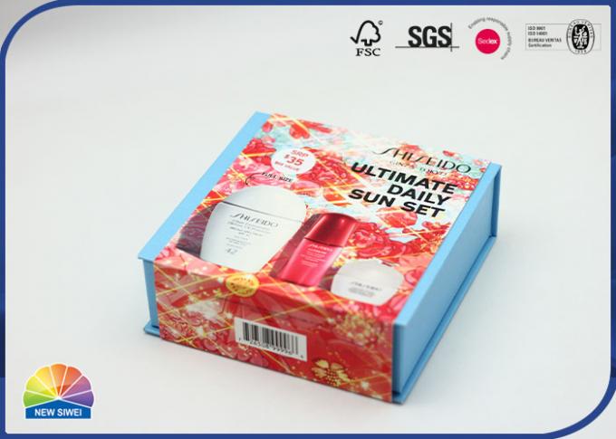 4C Printed Matt Lamination Cosmetics Paper Gift Box Luxury Product Custom Size Logo 0