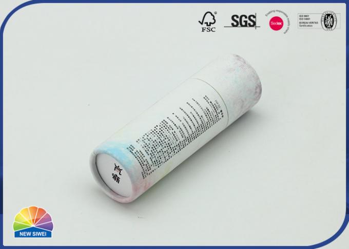 4c Print Lip Balm Paper Tube Box For Cosmetic Packaging 0