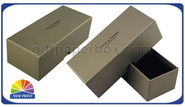 Sunglasses Embossing Hard Cardboard Paper Boxes With Pantone Color Printing 0