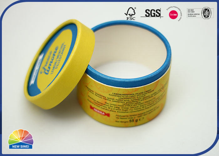 Customized Recyclable Cardboard Roll Tube 2mm Thickness