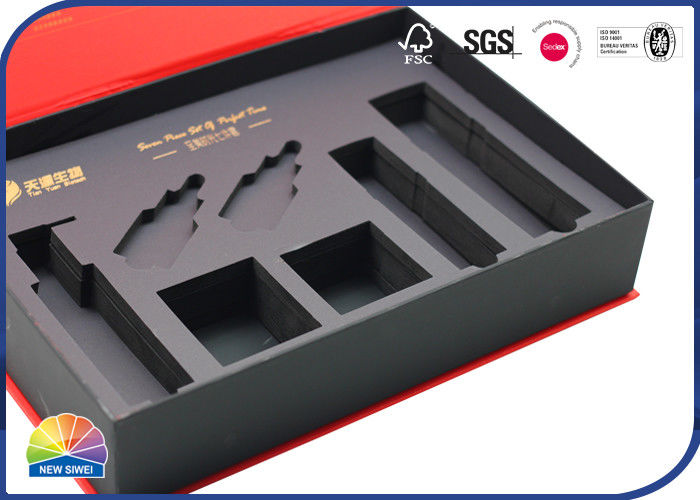 ISO Book Style Cardboard Flip Top Magnetic Gift Box