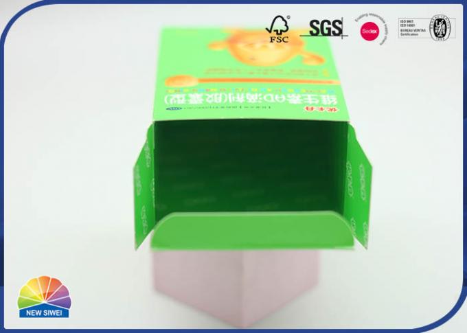Designed 350g Coated Paper Folding Carton Boxes Customized Logo Embossing 0