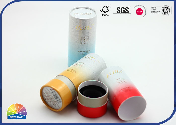 Customized Reverse UV EVA Insert Paper Tubes Cosmetic Gift Package